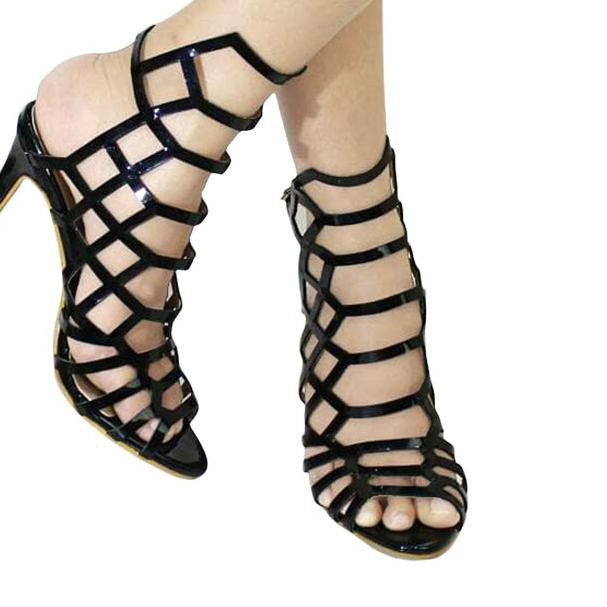 PEV NL533 sandal heels wanita fashion keronjo tali 