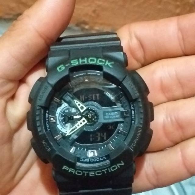 Jam tangan G - SHOCK Casio WR 20 bar SECOND