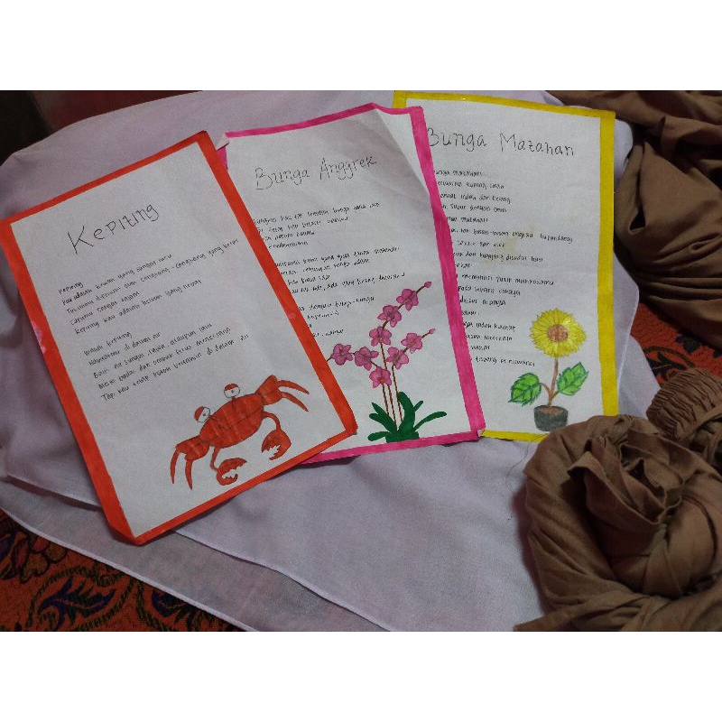 

Puisi Bergambar