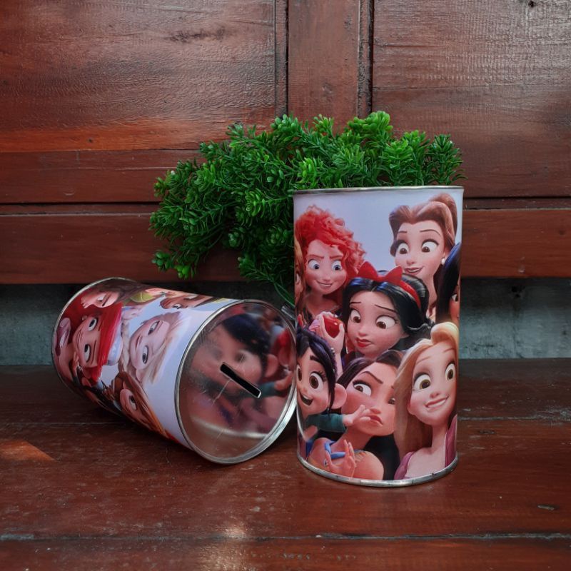 (FULL KALENG) CELENGAN KARAKTER GAMBAR ATM MURAH BUKA TUTUP ANAK KALENG VIRAL KUNCI UNIK SMALL KECIL-GAMBAR DISNEY PRICES