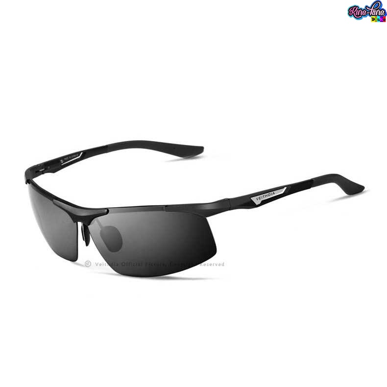 VEITHDIA Kacamata Retro UV400 Polarized Sunglasses - 6562