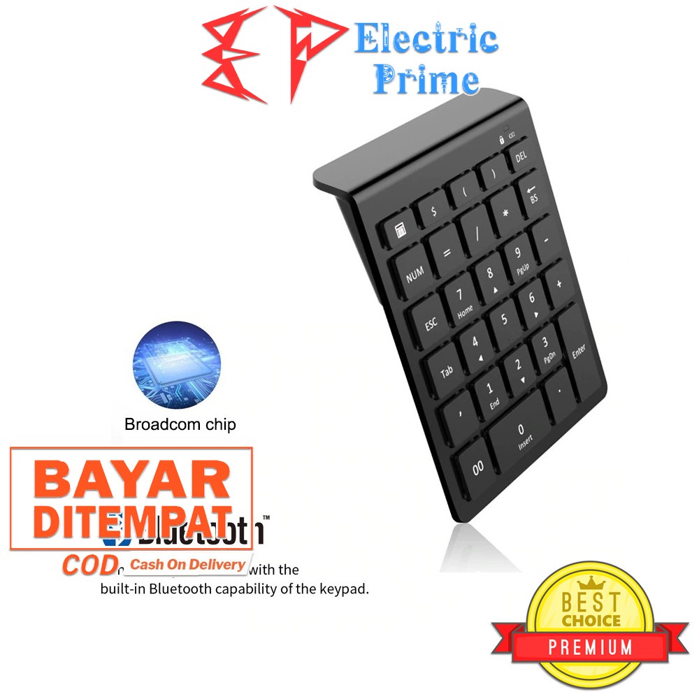 Keypad Mini Numeric Keyboard AVATTO Numpad PC Laptop Bluetooth kalkulator Tablet