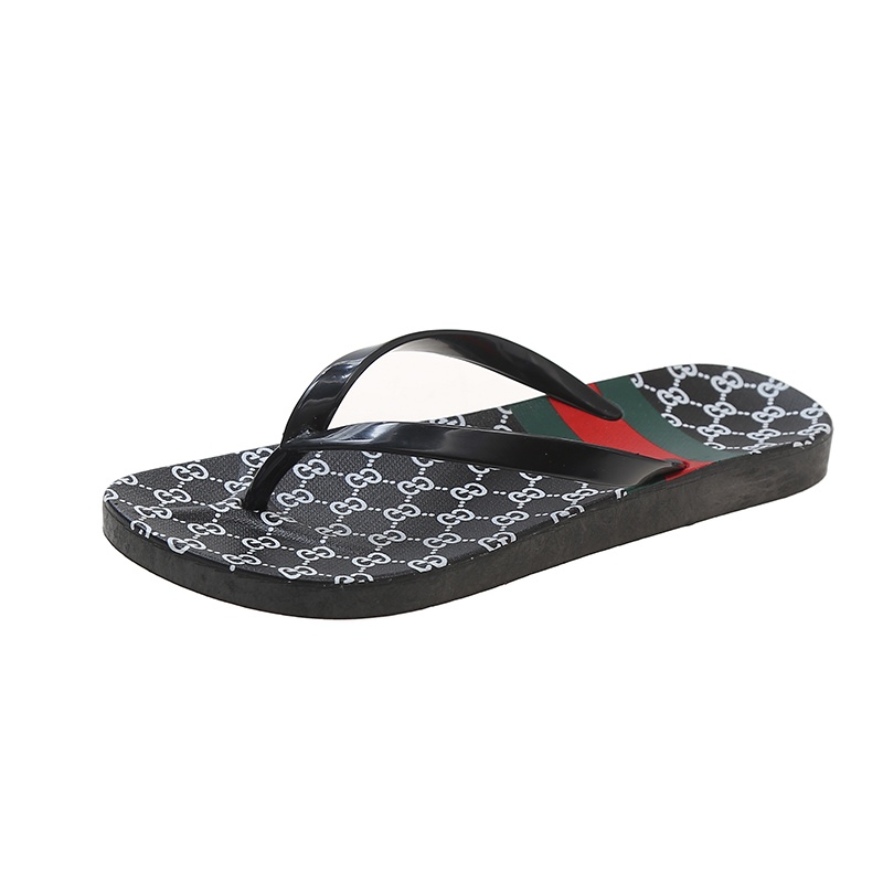 SANDAL JEPIT WANITA FLAT GG | SENDAL JAPIT CEWE DEWASA LUCU MOTIF GG