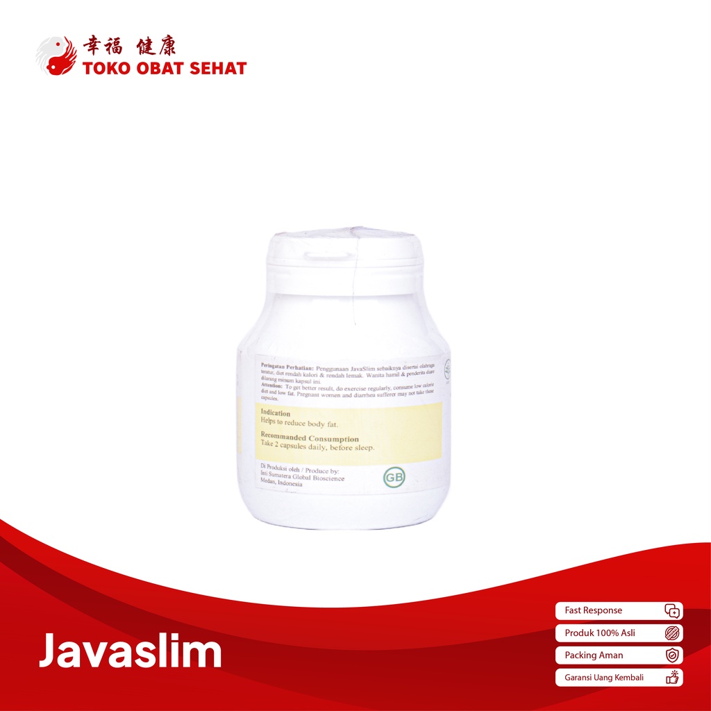 JAVASLIM pelangsing - obat diet herbal