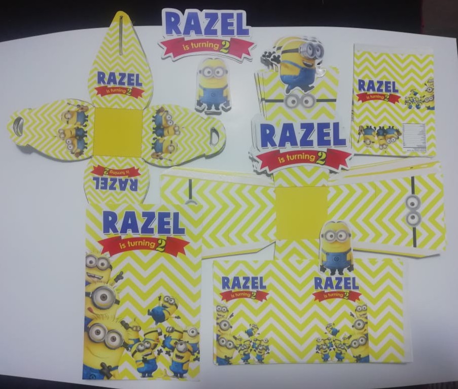 Printable Topper Cupcake Bulat