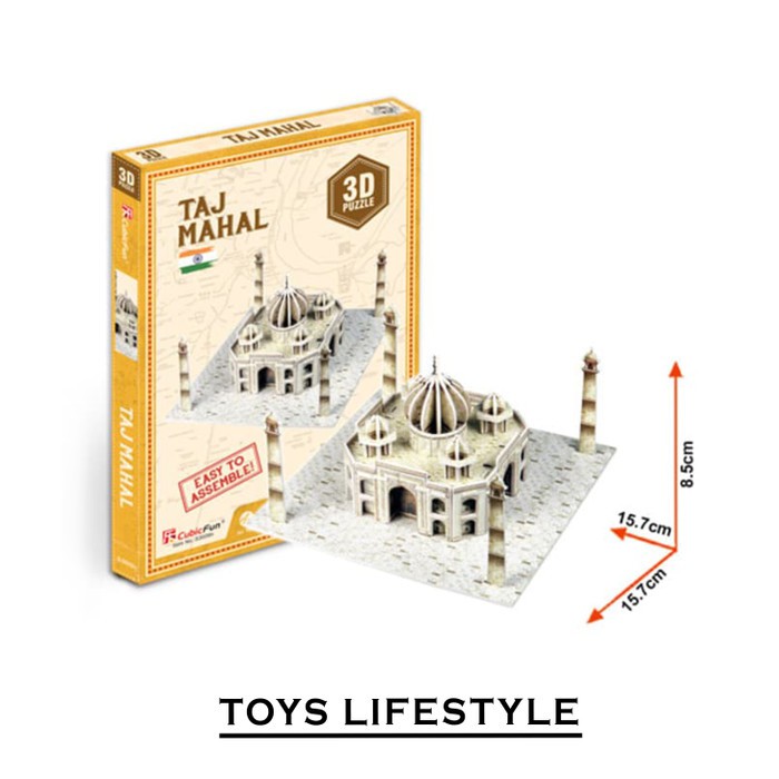 Cubicfun 3D Puzzle – Taj Mahal Mini