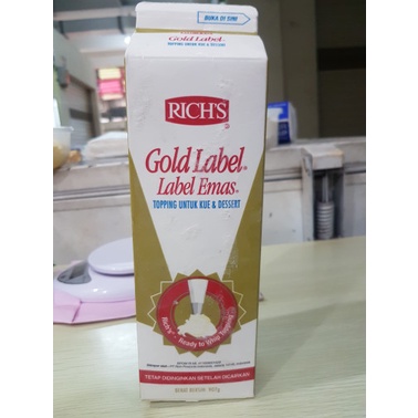 

Krim- Rich Gold Label Whipped Cream 907 Gr -Krim.