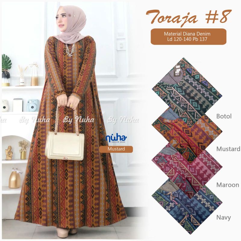 [COD] Toraja #8 Maxy Dress ori by Nuha