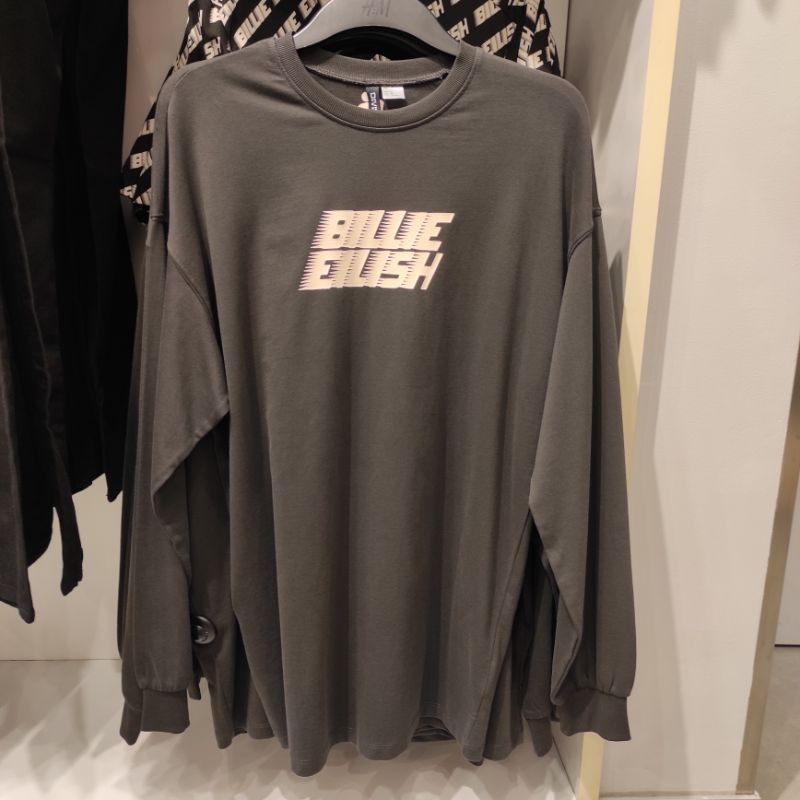 kaos panjang Billie eilish H&M Original