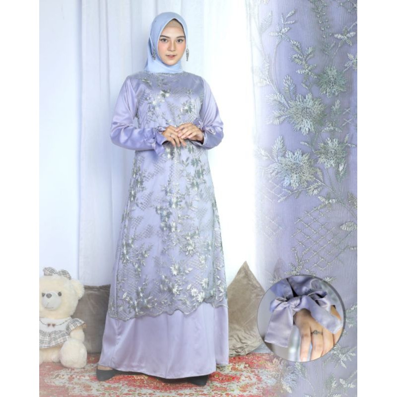 Kebaya Gamis Modern / Kebaya Modern / Gamis Pesta / Kebaya Wisuda / Kebaya Pesta / Kebaya Brukat