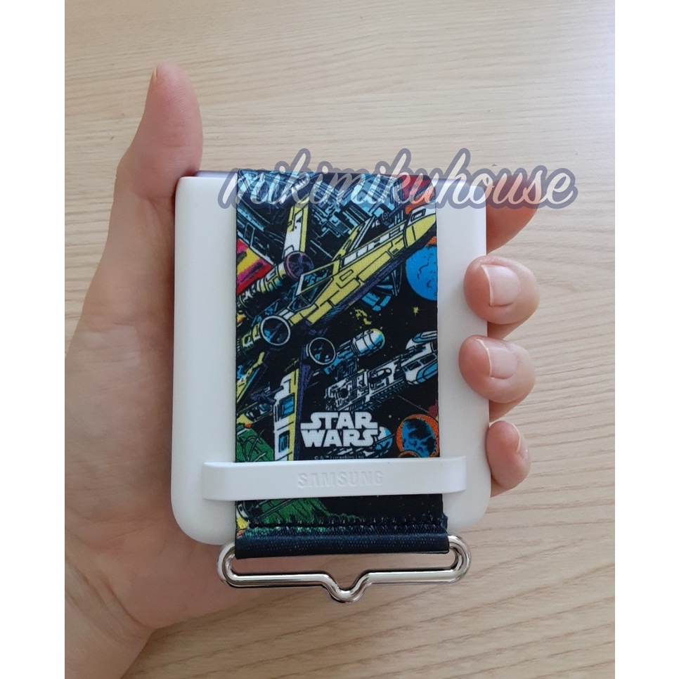 KOREA SAMSUNG X STAR WARS Z FLIP 3 COVER STRAP & SILICONE RING ZFLIP3 FLIP3 CASING TALI COLLAB SIMPS
