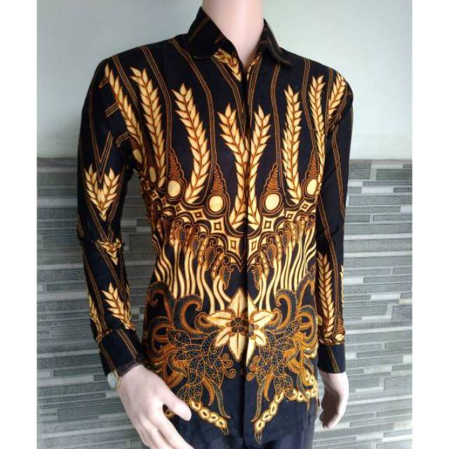 KEMEJA BATIK SOGAN CENDRAWASIH