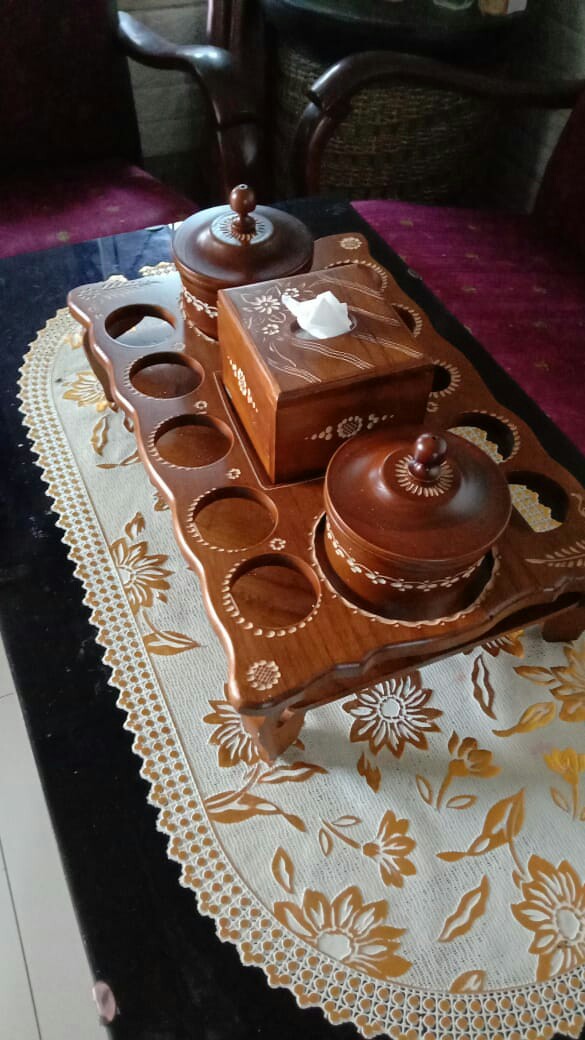 Set Tempat Aqua Toples Dan Box Tisu