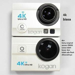 Kamera Camera Action Kogan 16mp Sony Ultra Hd 4K  Wifi   warna Hitam Black Sony Original Cmos Senso