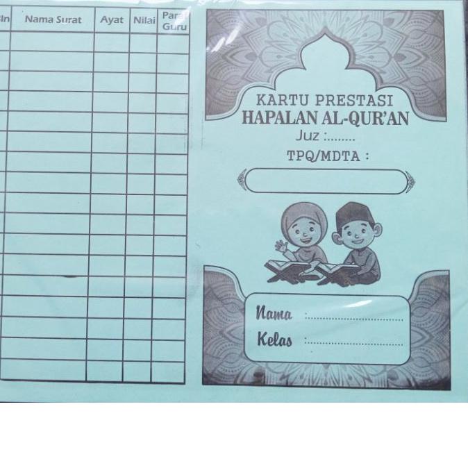

Promo 10.10 Kartu Prestasi Hapalan Al-Qur'an (50 pcs)