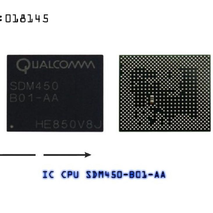 Garansi Tidak Rusak IC CPU SDM450 B01 AA  ORIGINAL NEW TESTED SDM450-B01-AA OPPO A3S OPPO A7