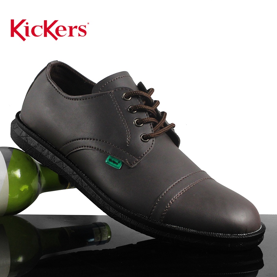 Sepatu Pantofel Santai Kasual Kerja Kuliah Pria Cowok Men Laces D- Kickers Oxford