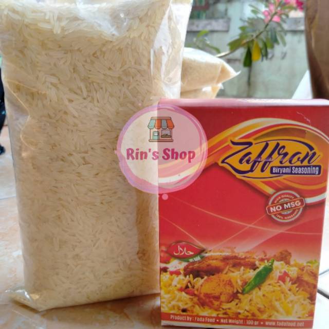 

Beras Basmati Plus Bumbu Biryani Bumbu Kabsah Bumbu Mandi