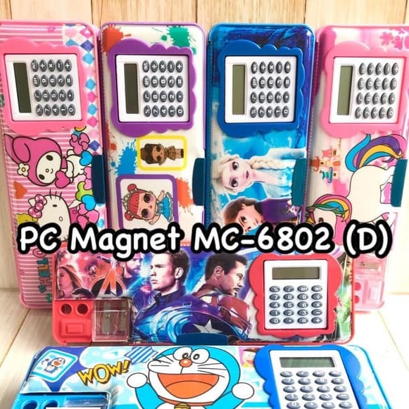

Pensil Case / Tempat Pensil Magnet Kalkulator