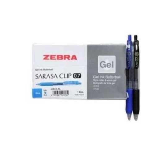 

Pulpen pen sarasa zebra clip gell 0.7 - Hitam ---Terbaru---