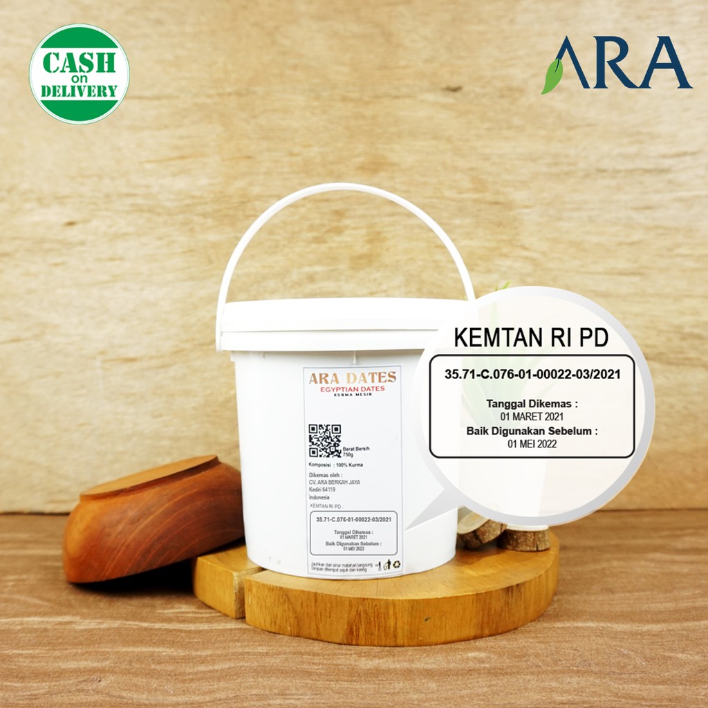 Kurma Mesir 750gr Original KEMTAN Kurma Murah Ember