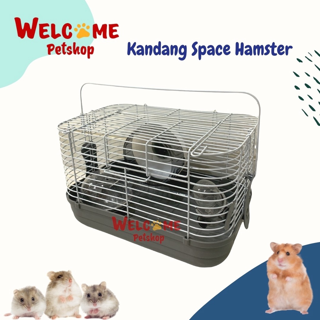 Kandang Space Hamster / Kandang Hamster / Rumah Hamster