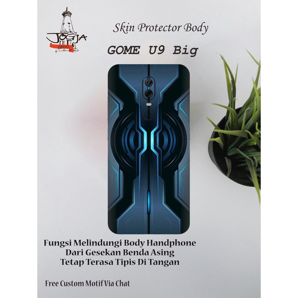✳ 2PCS Dapat 2pcs Garskin Gome U9 Motif Wall Free Custom Motif Variasi ✲