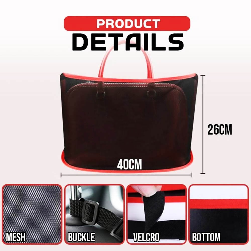 Car Net Storage C100 - Kantong Jaring Mobil Tempat Tas