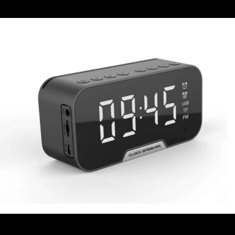 Speaker Bluetooth Jam Digital Speaker Jam Alarm LED Display Clock