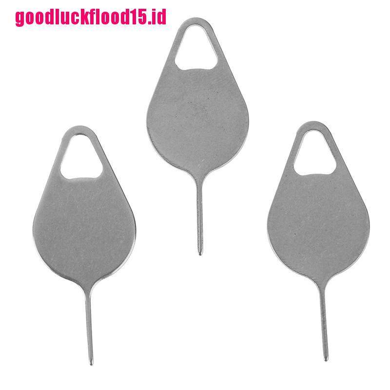 {LUCKID}3pcs/set Sim Card Tray Removal Eject Pin Key Tool Stainless Needle for Phone