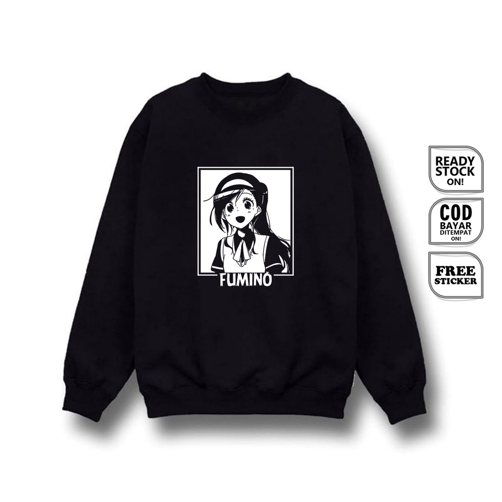 SWEATER WAIFU ANIME MANGA WIBU FUMINO FURUHASHI WE NEVER LEARN ICHINOSE ACADEMY BAJU JEPANG JAPAN CULTURE COSPLAY NARIYUKI YUIGA MAFUYU KIRISU URUKA TAKEMOTO RIZU OGATA OTAKU - SIGN CLOTH