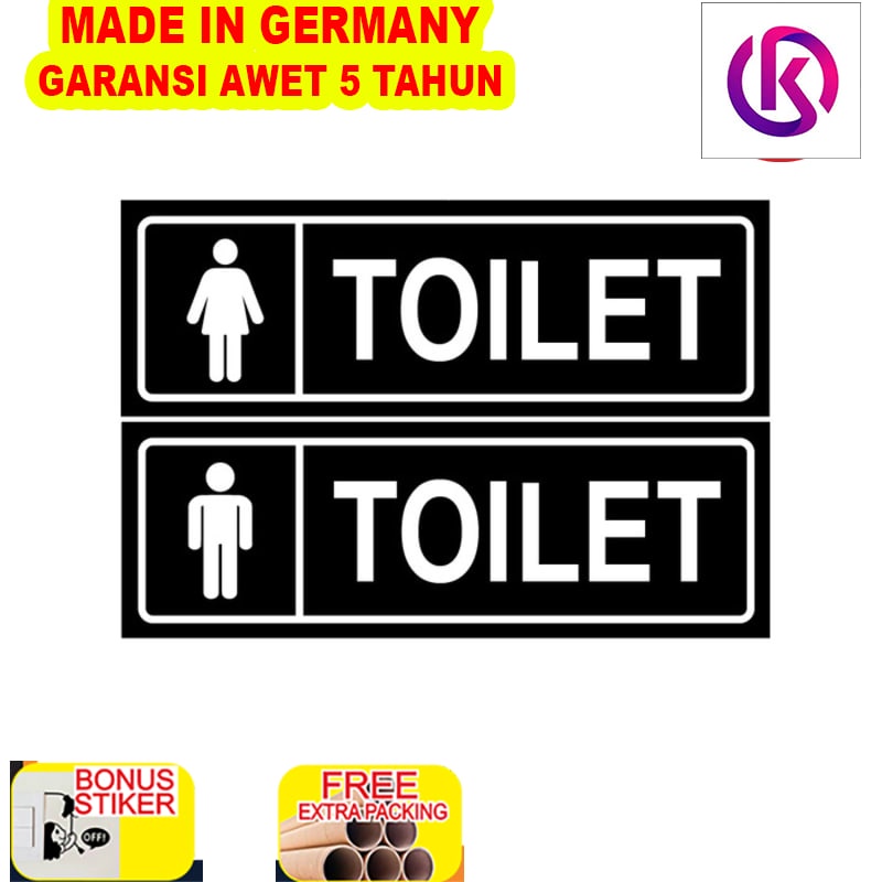 

Terlaris Sign Board toilet acrylic | Sign Label Akrilik Timbul