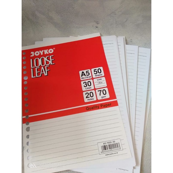 

lose leaf, refil binder A5