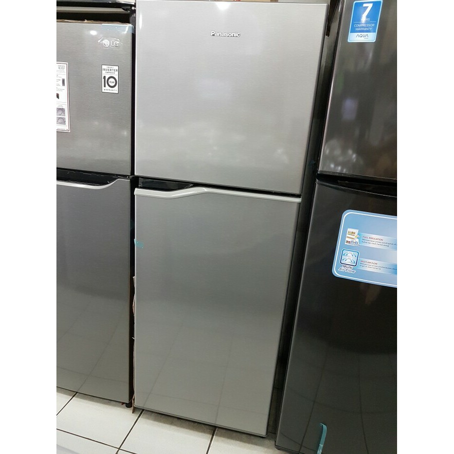 Kulkas Panasonic 2 Pintu Tanpa Bunga Es Low Watt 223 Liter 26 An Ss Silver Abu Garansi 5 Tahun Shopee Indonesia