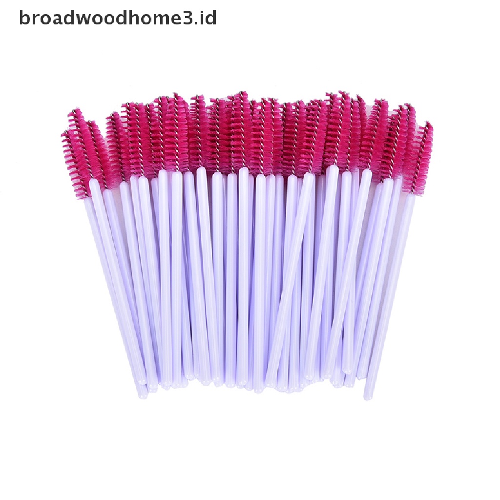 50pcs Brush Aplikator Maskara Bulu Mata Sekali Pakai