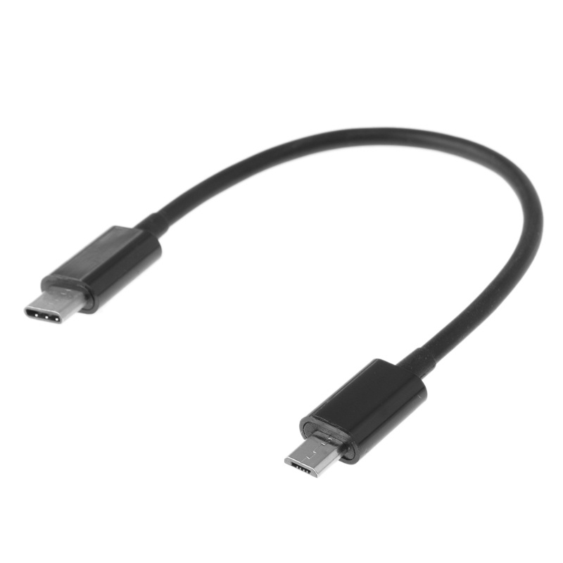 Cre Kabel Adapter Transfer Data / Charger Micro USB 3.1 Tipe C Ke USB 2.0 Warna Hitam / Putih