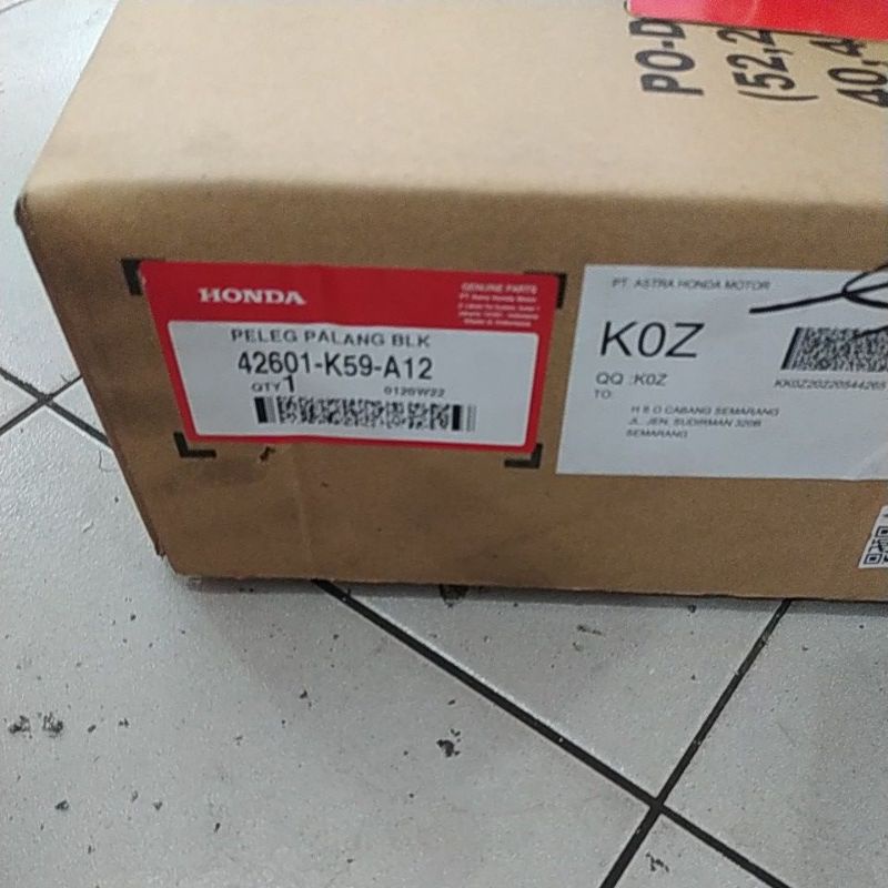 PELEK BELAKANG RODA BELAKANG VELG BELAKANG VARIO 125/150 2016 42601 K59 A12