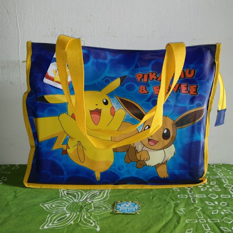 

Tas Tenteng Pokemon Tuition Bag Sansan Wawa Original