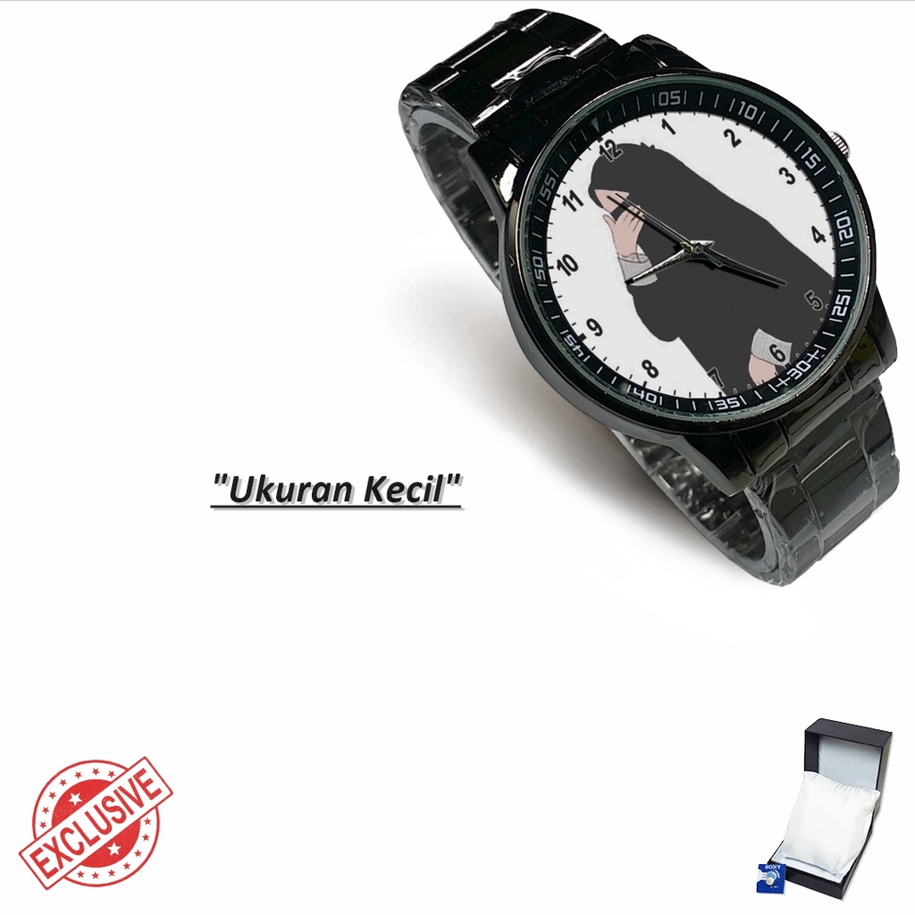 Jam Tangan Rantai Couple HIJAB MOTIF - 1 (Nice)