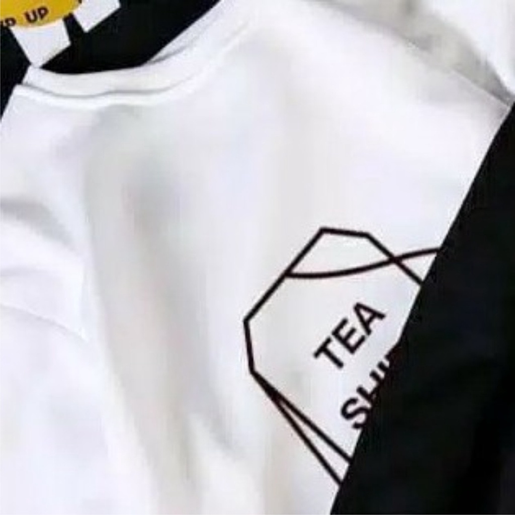 TEA SHIRT Sweater Crewneck Wanita Size M-L-XL-XXL Bisa Bayar Ditempat COD