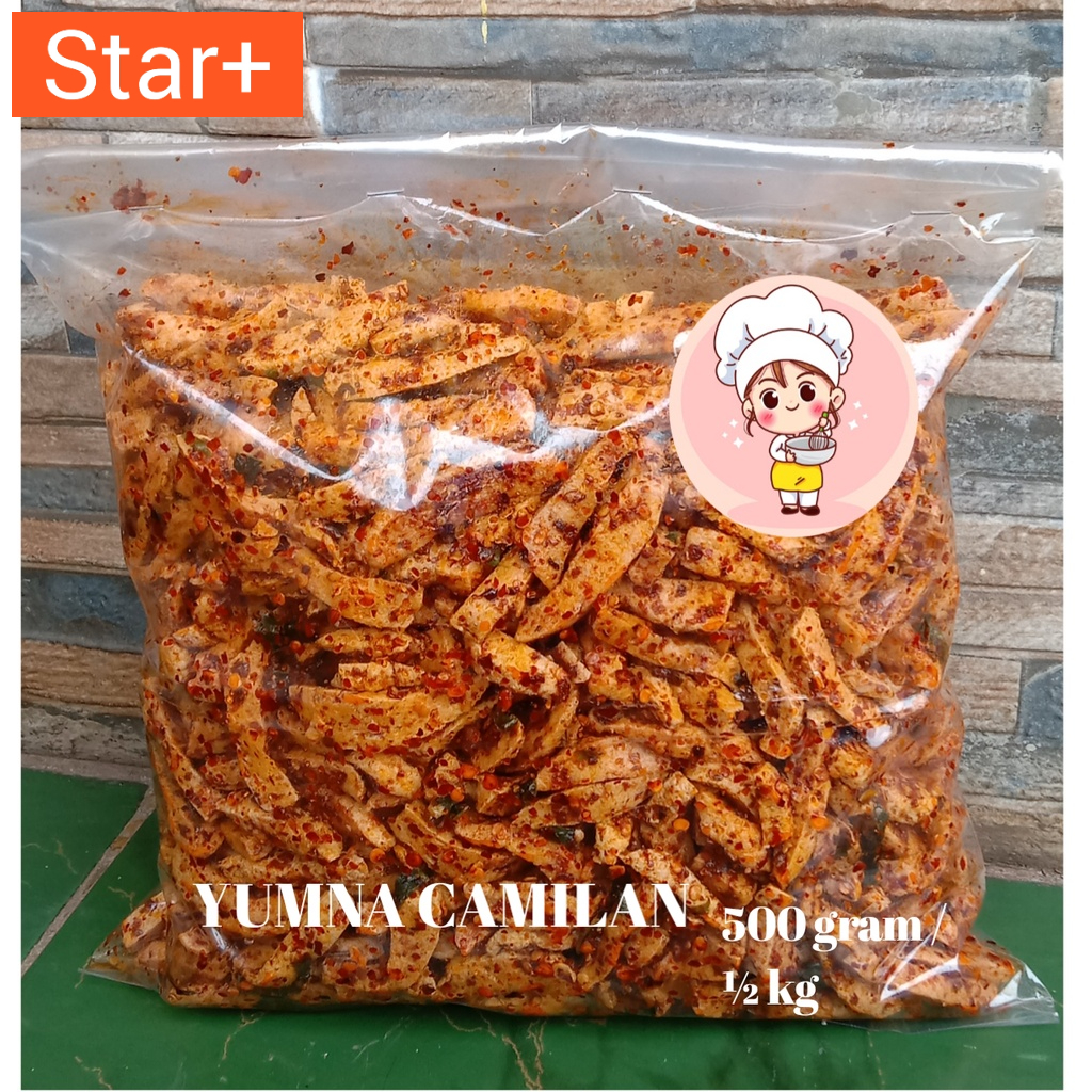 

BASRENG PEDAS DAUN JERUK ISI 500GRAM