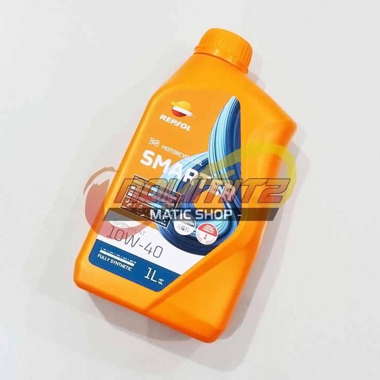 Oli Motor Repsol Smarter 4T 10W-40 Full Synthetic 1L