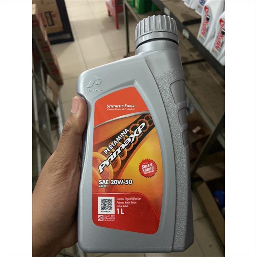 OLI MESIN PRIMA XP 20W-50 OLI 4T Pertamina prima xp 1 Liter 20W-50