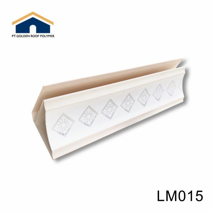 Unik list plafon PVC bermotif Murah