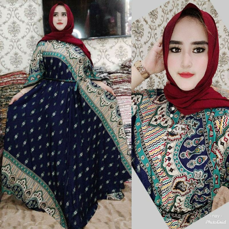 GAMIS LUNA MAYA MOTIF TERBARU