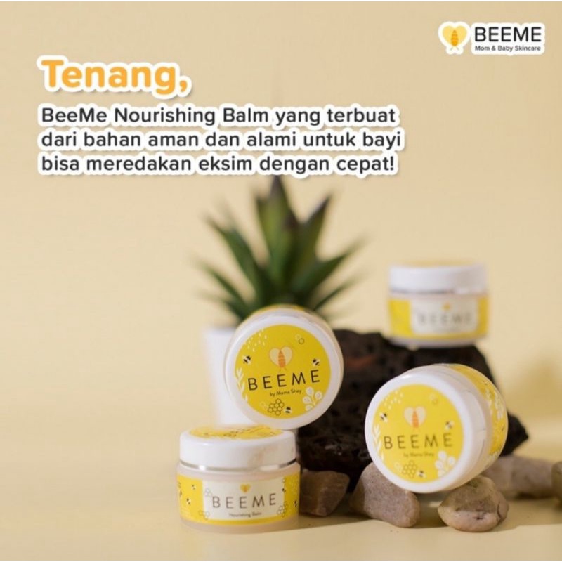 Paket Beeme Nourishing Balm 2pcs | SKINCARE IBU DAN ANAK [Free Gift]