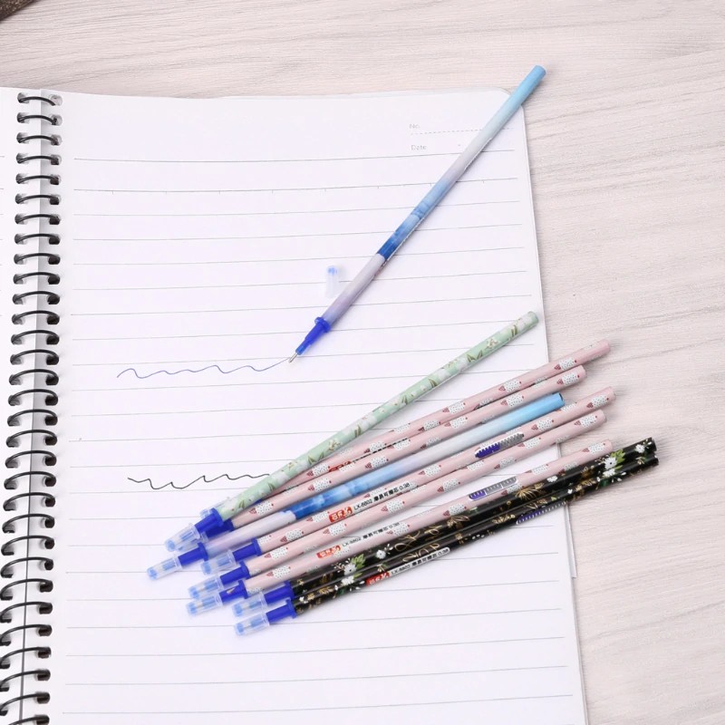 

Ongkir Gratis ya 10Pcs/Set 0.38mm Erasable Gel Ink Pen Refills Magic Writing Study Office Supply