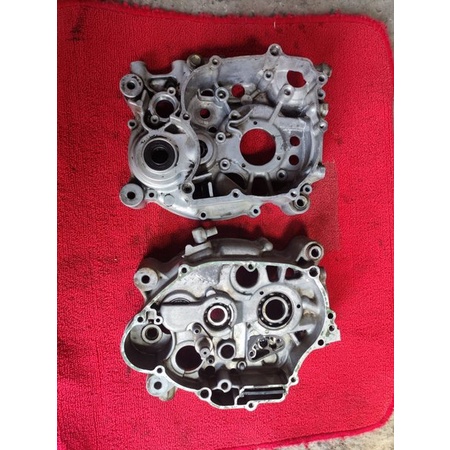 Krengkes Karter Blok Mesin Jupiter Z Original 5TP Crankcasse assy Blok Mesin Kanan Kiri Jupiter asli