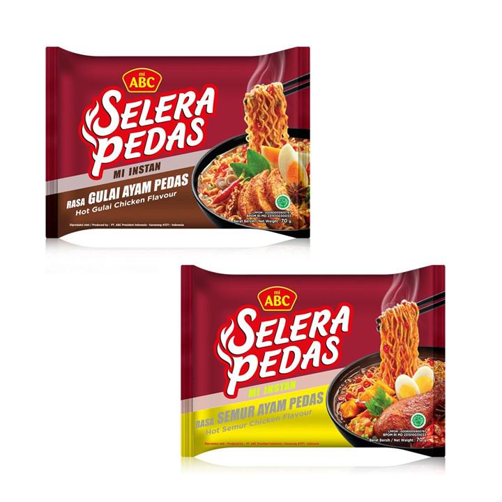 

ABC Rasa Gulai Ayam Pedas 70 gr + ABC Rasa Semur Ayam Pedas 70 gr