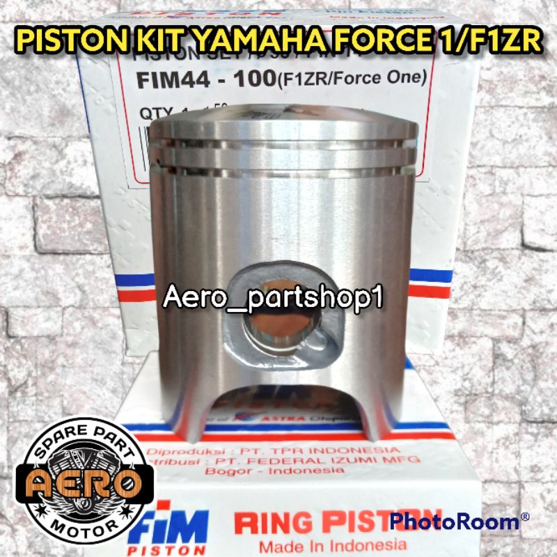 ( termurah ) PISTON KIT FIM FIM44 YAMAHA F1 / FORCE 1 / FORCE ONE / FIZR / FIZ / F1ZR / FIZ-R / F1Z-